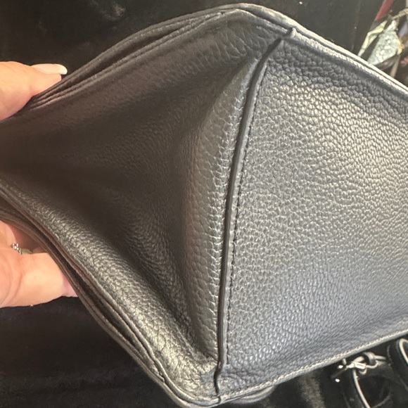 Kate Spade New York Mulberry St Lise Black Textured Satchel - Picture 8 of 16